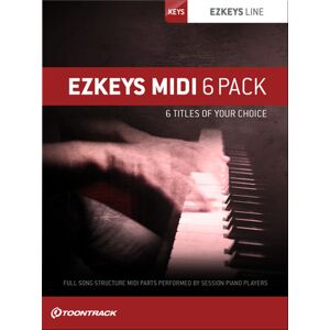 Toontrack Ezkeys Midi 6 Pack