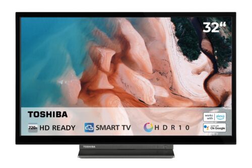 Toshiba 24wl3c63da Led Fernseher 61 Cm (24 Zoll) Eek: F Hd-ready Schwarz