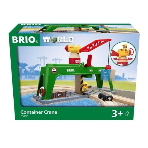 Toys - Containerkran 33996 - Brio - One Size - Züge