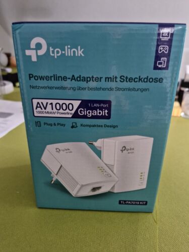 Tp-link Tp-link Av1000-gigabit-powerline-starter Kit Tp-link, 2xtl-pa7017p, 2 Gi