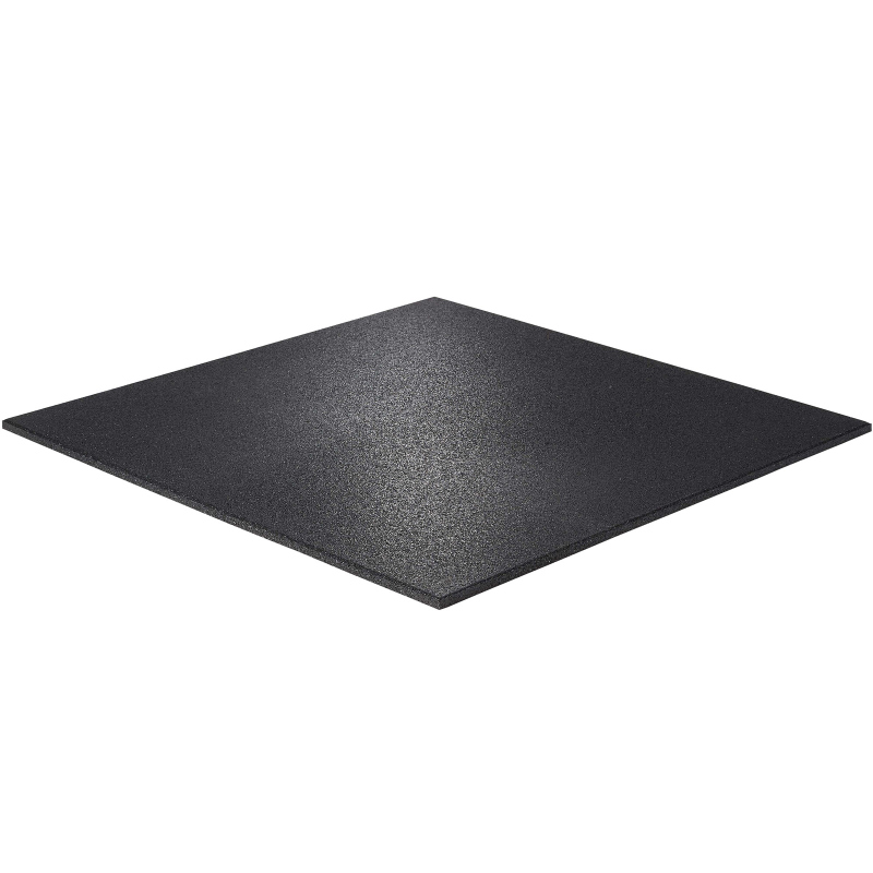 trendy sport bodenmatte rubber flooring segura 1000 1,0 cm schwarz