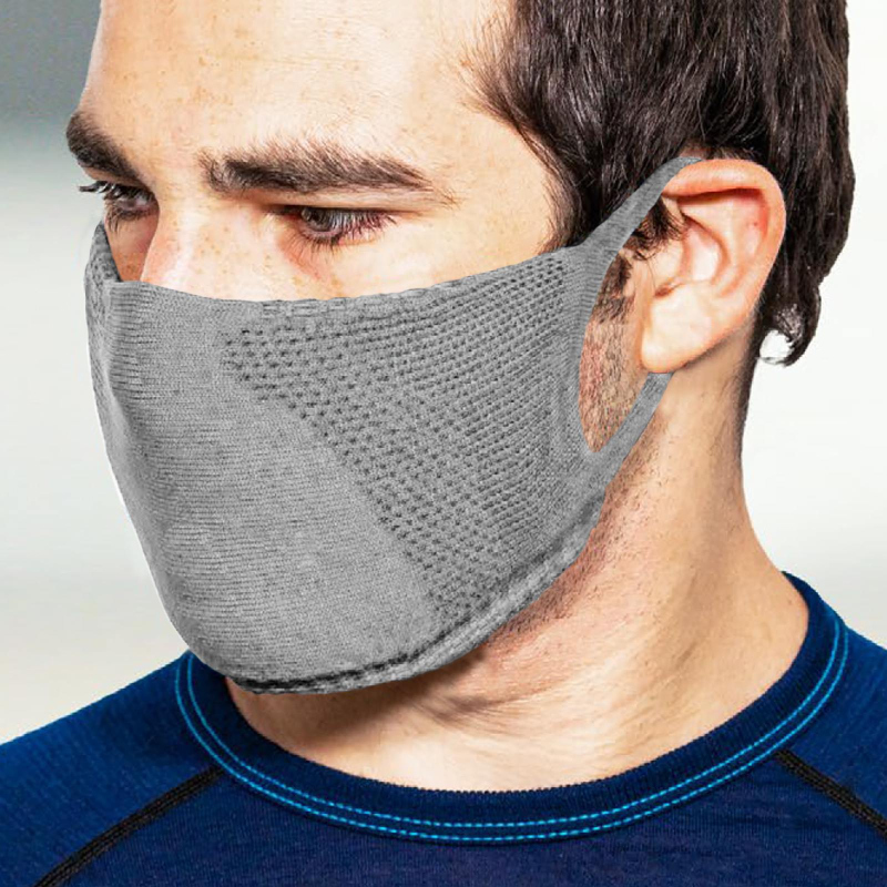 trere social mask sportmaske mund-nasen-bedeckung grey xs grau