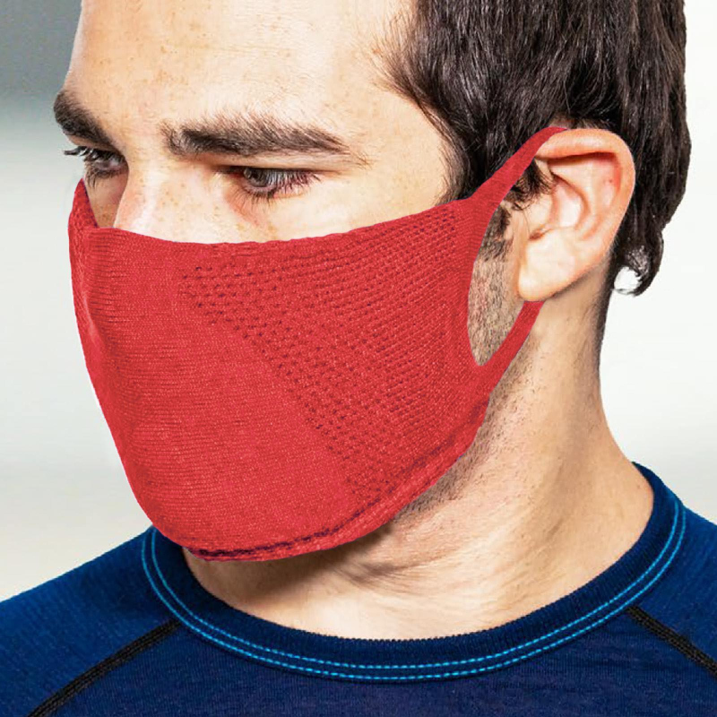 trere social mask sportmaske mund-nasen-bedeckung red m rot