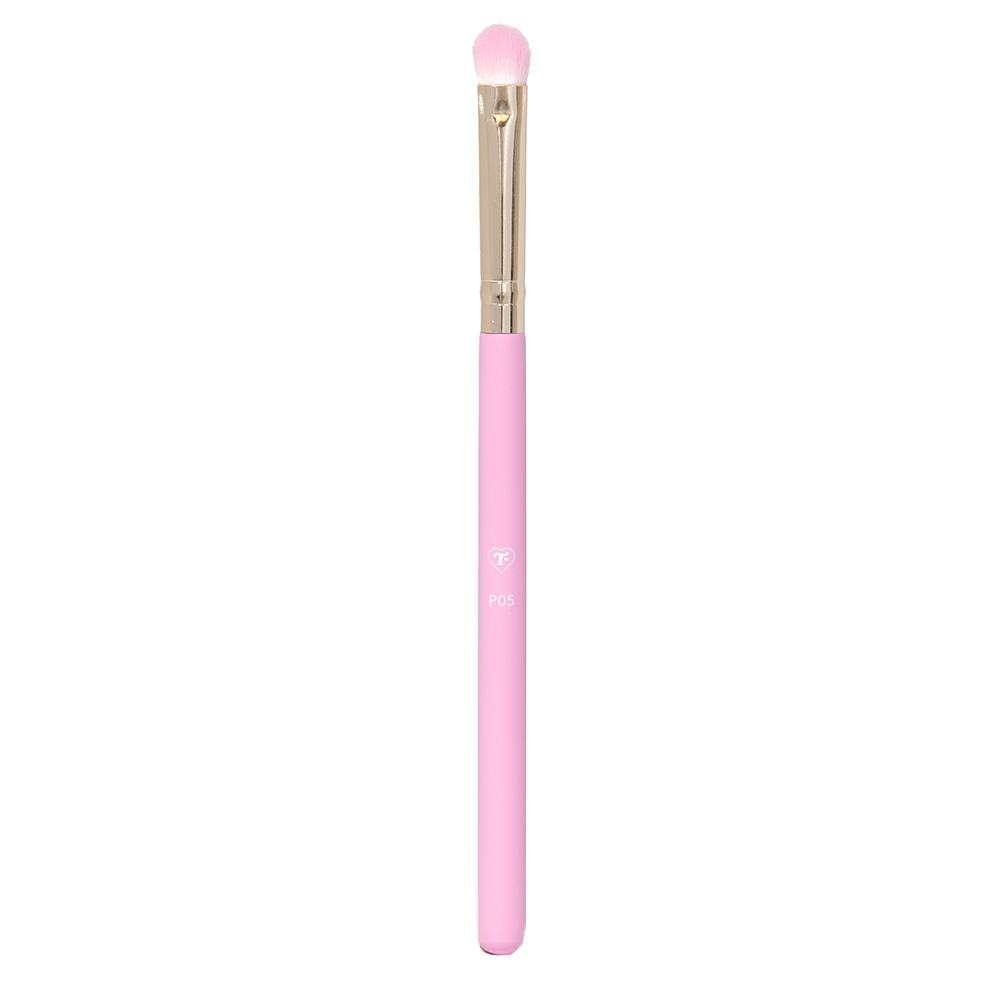 trixie cosmetics p05 small packer brush pink
