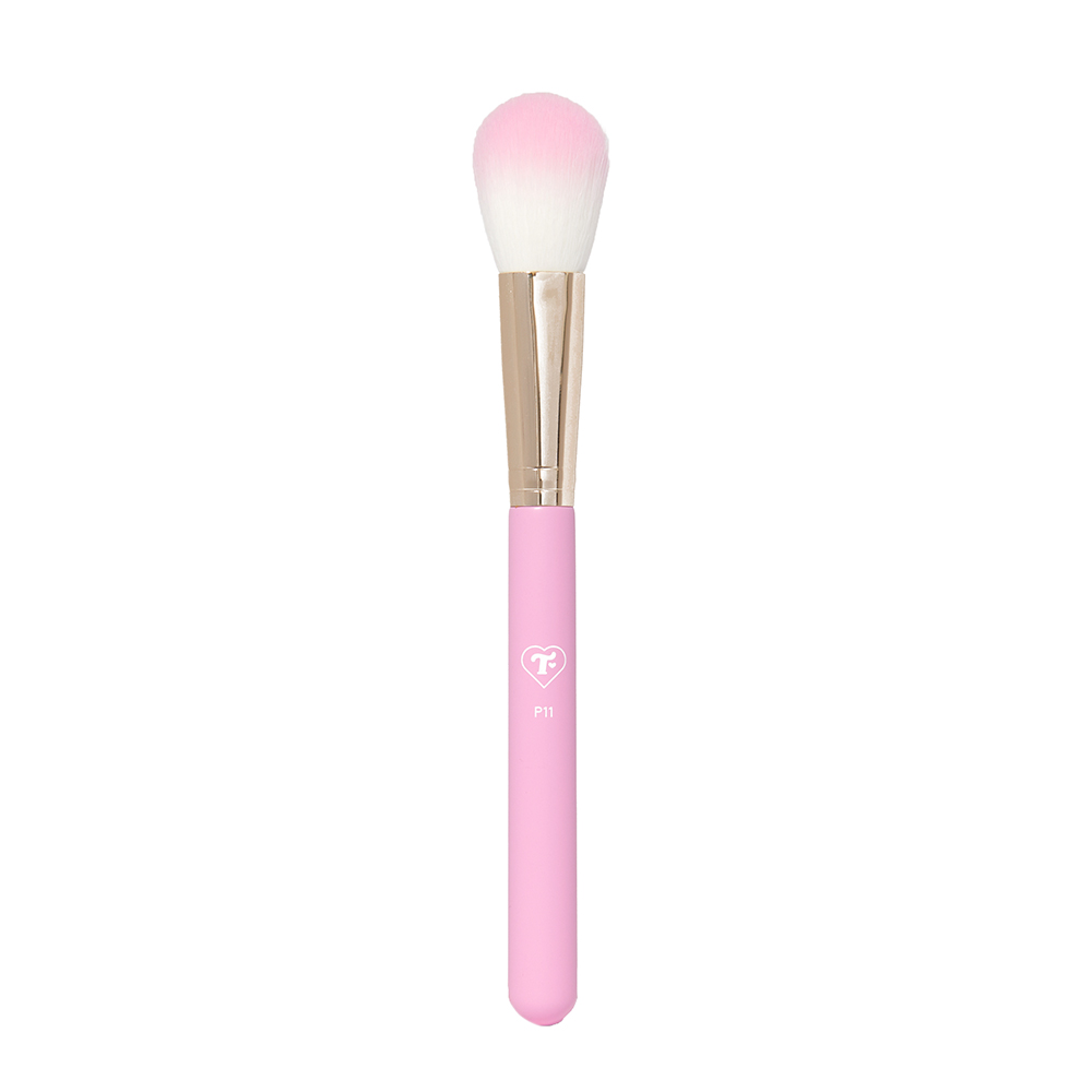 trixie cosmetics p11 blush brush pink