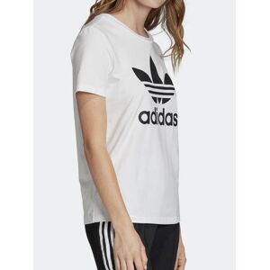Tshirts Universal Damen Adidas Trefoil Tee Fm3306 Weiß