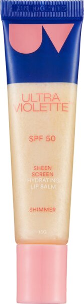 ultra violette sheen screen hydrating lip balm shimmer spf50 15 g