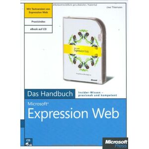 Uwe Thiemann - Gebraucht Microsoft Expression Web - Das Handbuch - Preis Vom 28.04.2024 04:54:08 H