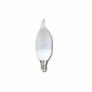 V-tac 4w Led-lampe E14 220° Kerzenflamme Naturweiß 4500k - 4156