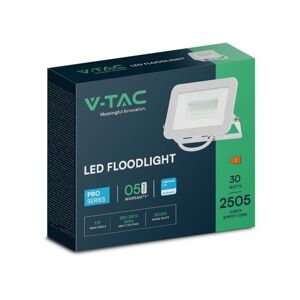 V-tac Pro Vt-44030 30w Led-flutlicht Samsung Chipgehäuse Weißes Licht 3000k Ip65 - 10023