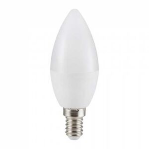 V-tac Vt-2226 5.5w Led Lampe Bulb Smd Kerze E14 Cri >95 Kaltweiß 6400k - Sku 7496