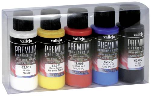 (val62101) - Av Vallejo Premium Color - 60ml Set Opaque (5x60ml)