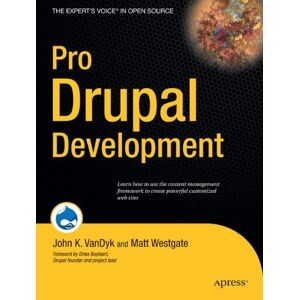 Vandyk, John K. - Gebraucht Pro Drupal Development - Preis Vom 29.04.2024 04:59:55 H