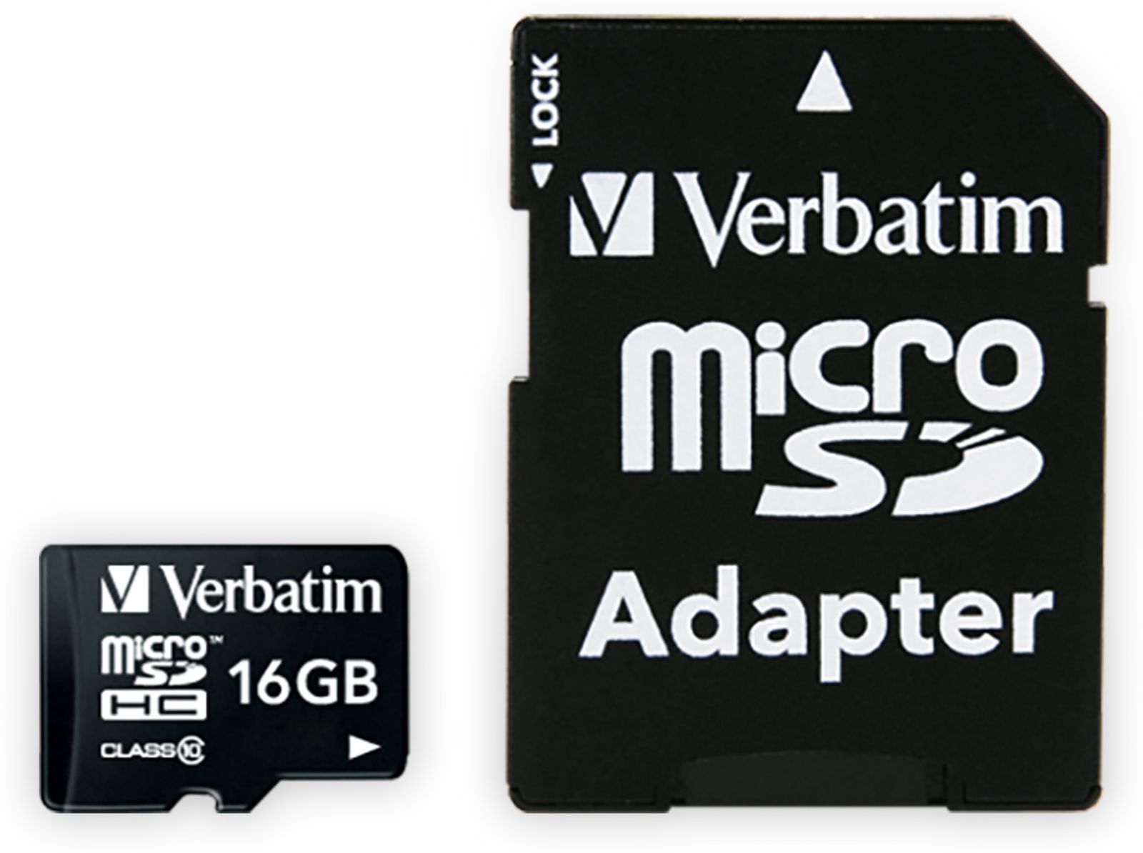 Verbatim 44082 16gb Class 10 Microsdhc Speicherkarte Mit Adapter