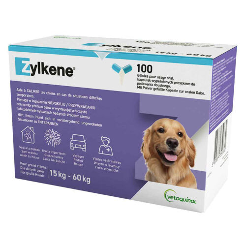Vetoquinol Zylkene 450 Mg 10x10 Kapseln | Hunde & Katzen | Stress