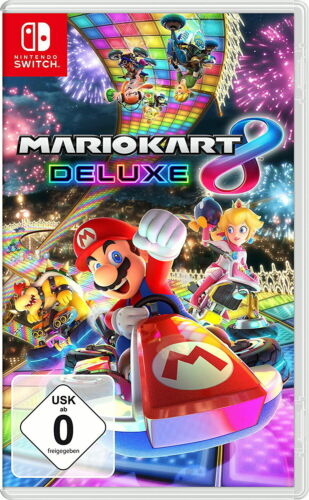 Vga 85+ Nintendo Switch Mario Kart 8 Deluxe Pal Ovp Sealed New
