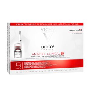 vichy dercos aminexil clinical 5 women 21 monodoses 6ml