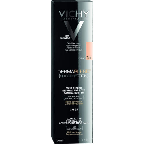 Vichy Dermablend 3d Korrektion Spf25 30ml Korrigierend Grundierung 16h Make-up