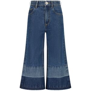 Vingino - Jeans-hose Cloe Wide Leg Cropped In Mid Blue Wash, Gr.176