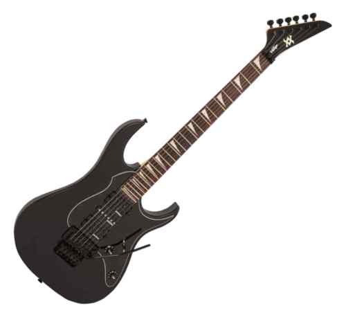 Vintage Vmx Series Raider Satin Black - E-gitarre