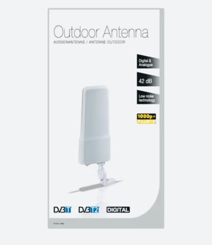 vivanco outdoor antenne full hd aktiv 40db antenne