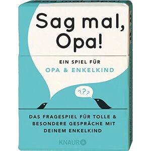 Vliet, Elma Van - Gebraucht Sag Mal, Opa!: Ein Spiel Für Opa Und Enkelkind - Preis Vom 12.05.2024 04:50:34 H