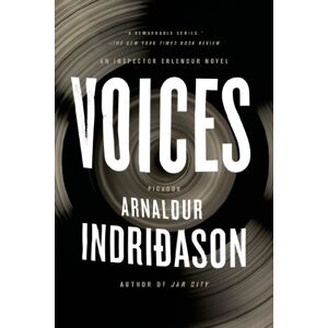 Voices Arnaldur Indridason - Uk Proof