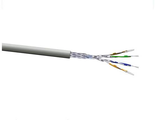 voka kabelwerk 10256600-100 netzwerkkabel cat 7 s/ftp 4 x 2 x 0.128mmÂ² grau (ral 7035) 100m
