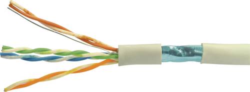 voka kabelwerk 103080-00 netzwerkkabel cat 5e f/utp 4 x 2 x 0.20mmÂ² grau meterware