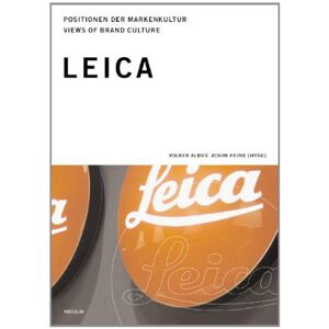 Volker Albus - Gebraucht Positionen Der Markenkultur /views Of Brand Culture: Positionen Der Markenkultur, Bd.2, Leica - Preis Vom 27.04.2024 04:56:19 H