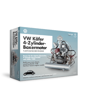 Volkswagen Vw Beetle Kafer 4-cylinder Boxer Motor 1:4 Kunststoff Modell Kit