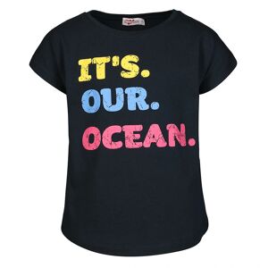 Volltreffer - T-shirt Our Ocean In Dunkelblau, Gr.110
