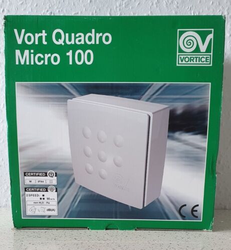 Vortice Vort Quadro Micro 100 T Kanal-vakuum-c-timer