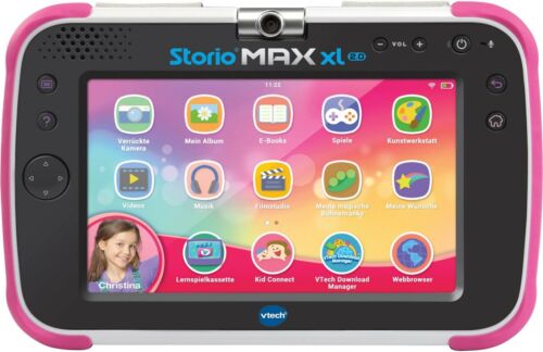Vtech Storio Max Xl 2.0 Pink Kindertablet, Mehrfarbig