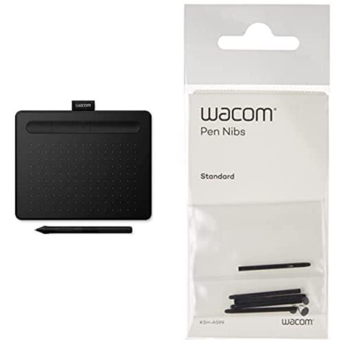 Wacom Intuos S Tablett Grafiken Zeichnung Digitizer Mit Stift 0.25mm Usb Bt_