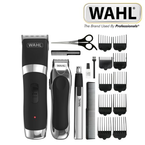 wahl clipper kit cordless grooming set uomo