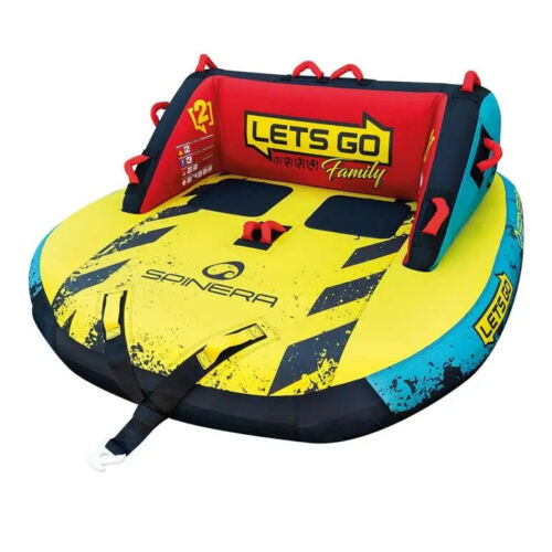 wassersporteuropa spinera lets go 4 family towable fun tube schleppring sofa strandsessel fÃ¼r 4p