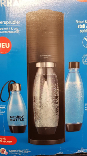 Wassersprudler Duo Titan 1+1 (inkl. Glasflasche, Kunststoffflasche, Co?-zylinder