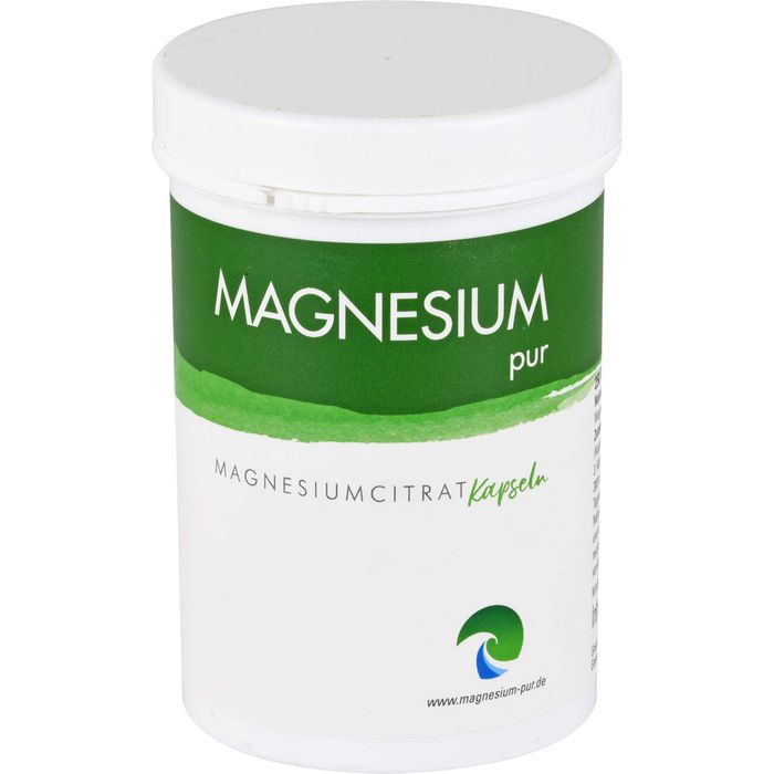 weckerle nutrition ug (haftungsbeschrÃ¤nk) magnesium pur citrat kapseln