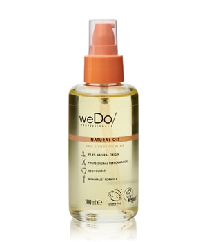Wedo Natural Oil Parfümiertes Vegane Öl Für Körper Und Haar 3 X 100 Ml = 300 Ml