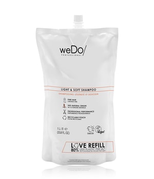 wedo/ professional light and soft shampoo pouch 1000ml