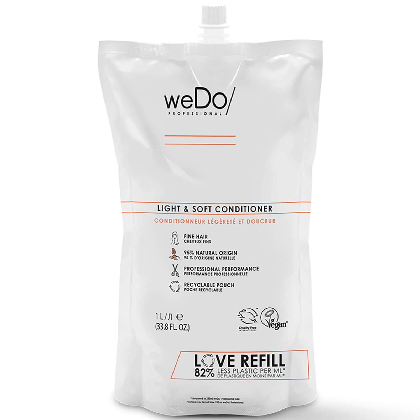 Wedo/ Professional Light & Soft - Conditioner Refill 1000ml