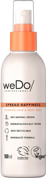 Wedo Professional Spread Happiness 100 Ml Hair & Body Mist Haarparfüm