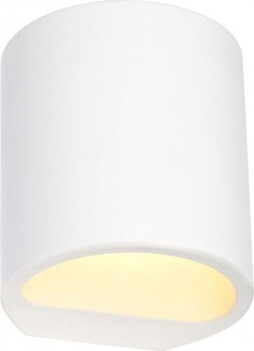 Weiß Gipslampe Moderne Wandleuchte Leuchter 1x42w/g9/qt Ip20 11x12 [cm]
