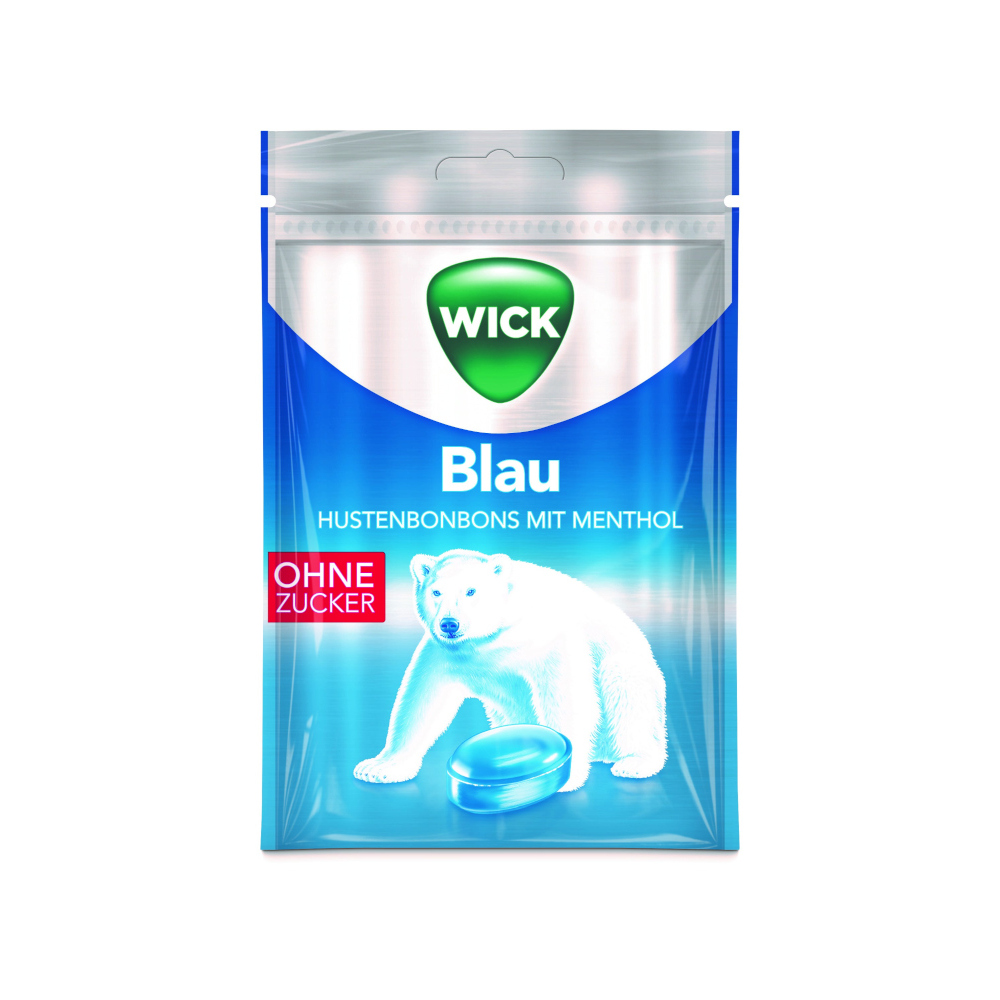 Wick Blau Ohne Zucker 72g