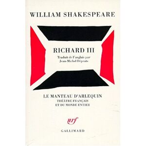 William Shakespeare - Gebraucht Richard Iii - Preis Vom 09.05.2024 04:53:29 H