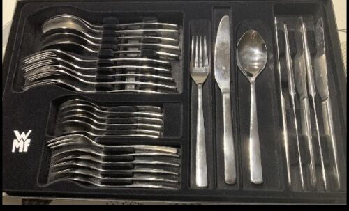 Wmf Cutlery Set 30-pieces For 6 Persons Boston Cromargan 18/10 Stainless Steel B