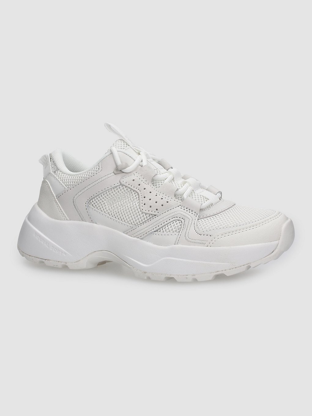 woden sif reflective sneakers blanc de blanc