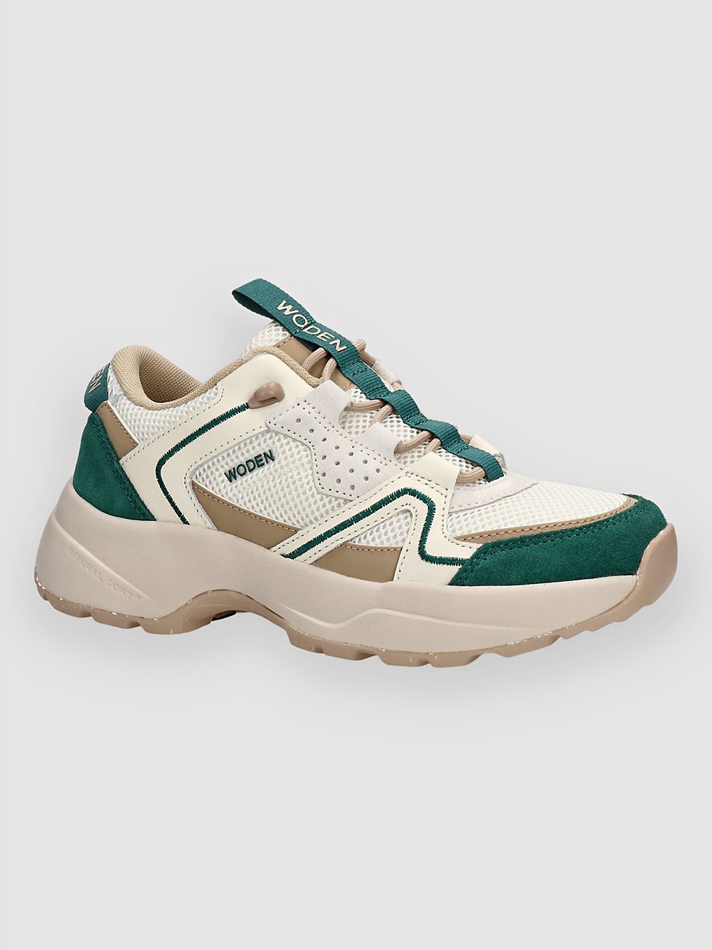 woden sif reflective sneakers botanical whisper white/botanical