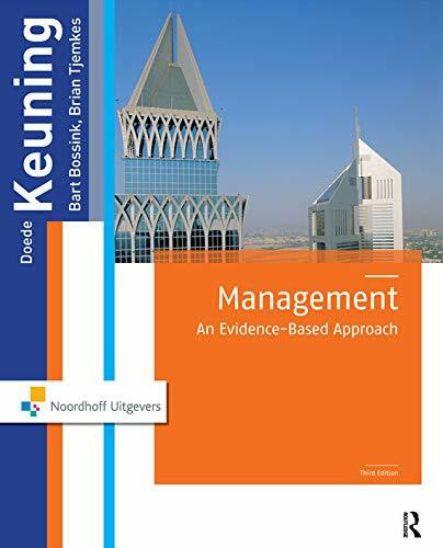 wolters-noordhoff b.v. management: an evidence-based approach, 3rd edition (routledge-noordhoff international editions) uomo